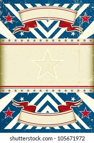 Retro blue background. A vintage background with a copy space for your message