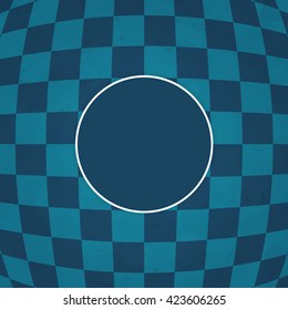 Retro blue background. Vintage place for text. Vector. Eps 10.