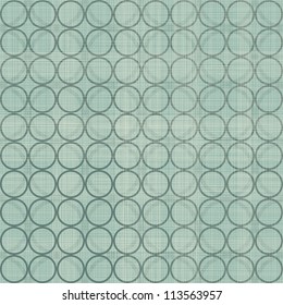 retro blue circles seamless pattern
