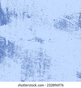 Retro Blue Grunge Texture for your design. EPS10 vector.