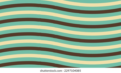 Retro Blue Vintage 70s background vector. Waves, swirl, Twisted and distorted vector texture vector illustration template