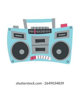Retro Boombox 3 icon clipart avatar logotype isolated illustration