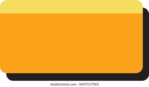 Cuadro de texto de borde retro sobre fondo blanco. Ilustración vectorial.