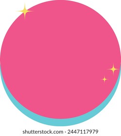 Textfeld "Retro-Rahmen" auf weißem Hintergrund. Vektorillustration.