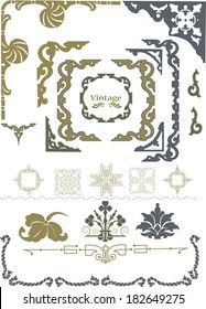 Retro borders set