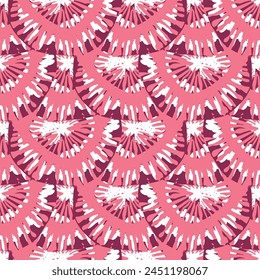 Retro botanical seamless vector pattern in elegant style. Luxury print textur for beautiful feminine wallpaper decor. Multicolor 70s leaf design. 