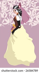 retro bride