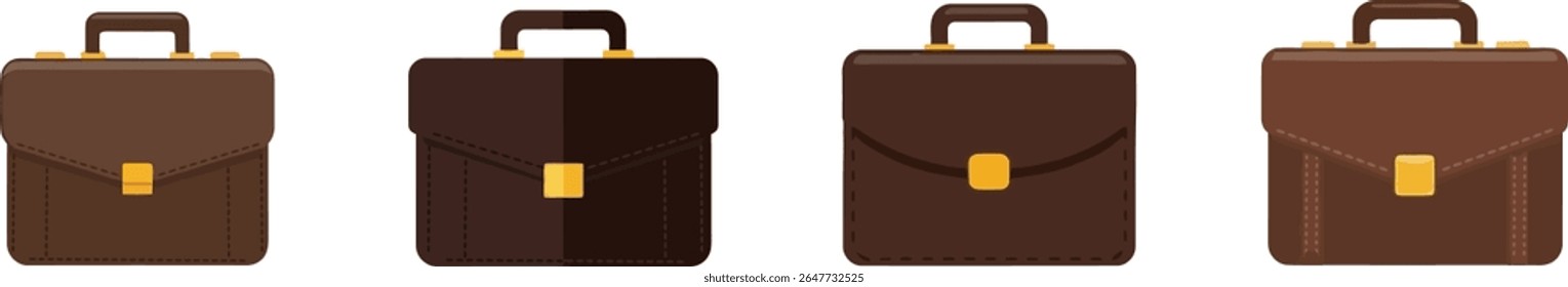 Porta-arquivos Retro na Ilustração de Linha