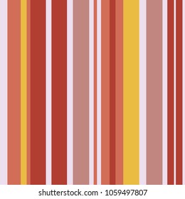 Retro Bright Colorful seamless stripes pattern. Abstract vector background. Stylish soft colors