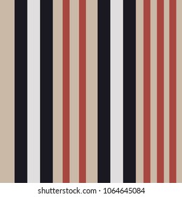 Retro Bright Colorful seamless stripes pattern. Abstract vector background. Stylish colors