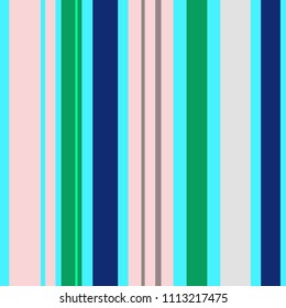 Retro Bright Colorful seamless stripes pattern. Abstract vector background. Stylish soft colors.