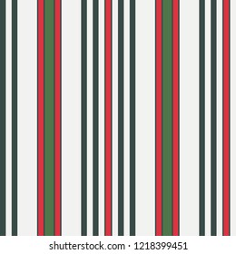 Retro Bright Colorful seamless stripes pattern. Abstract vector background. Stylish chrismas colors