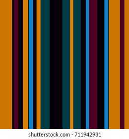 Retro Bright Colorful seamless stripes pattern. Abstract vector background. Stylish colors