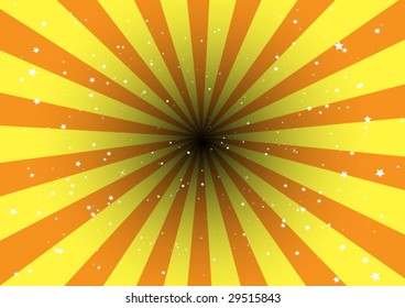Retro burst