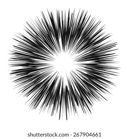 Retro Burst Background