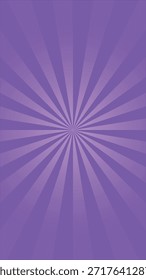 Fondo de ráfaga retro con líneas radiantes en tonos de color púrpura