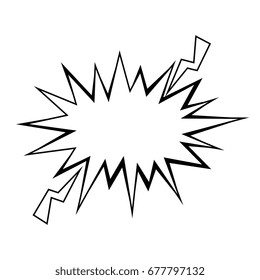 retro burst icon