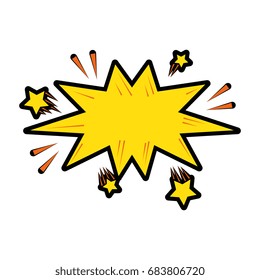 retro burst icon