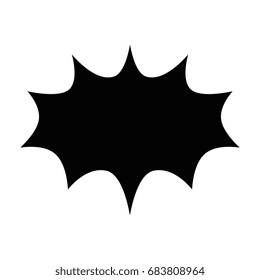 retro burst icon