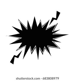 retro burst icon