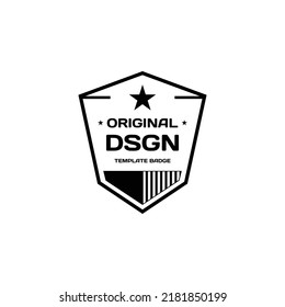 Diseño de vectores de insignias de negocio retro