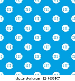 Retro button pattern vector seamless blue repeat for any use