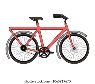 retro bycicle recreational sport transport