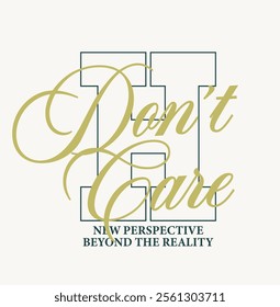 Retro calligraphy motivational slogan with vintage typography college varsity letter print for graphic tee t shirt or sweatshirt hoodie - Vector