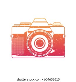 Retro camera, analog slr