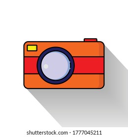 Retro camera to capture every moment and objects around.