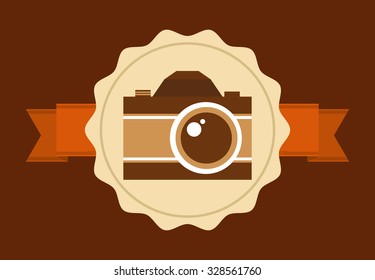 retro camera design, vector illustration eps10 graphic 