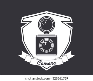 retro camera design, vector illustration eps10 graphic 