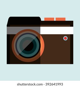 retro camera design, vector illustration eps10 graphic 
