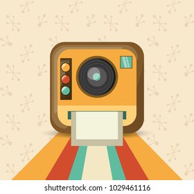 Retro camera icon