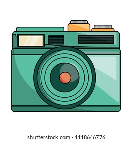 retro camera icon