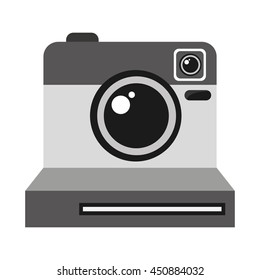 retro camera isolated icon design, vector illustration  graphic 