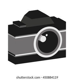 retro camera isolated icon design, vector illustration  graphic 