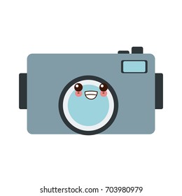 retro camera photo device lens button