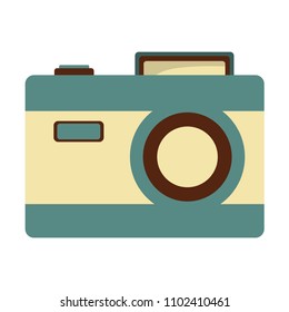 retro camera photographic icon