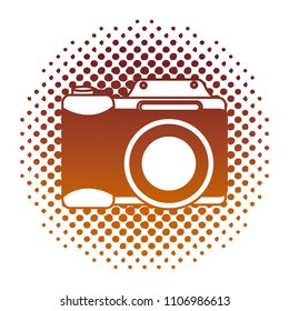 retro camera photographic icon