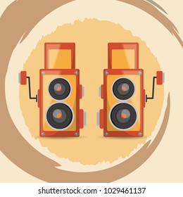 Retro cameras design
