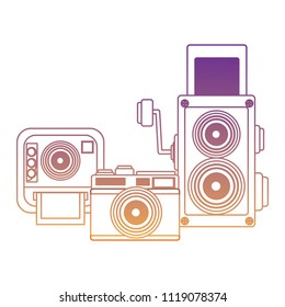retro cameras design