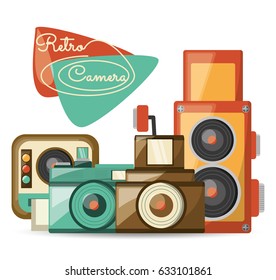 retro cameras pictures design image