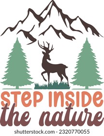 Paquete de diseño de sublimación de camping retro