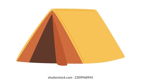 Retro Camping Tent Vector Illustration