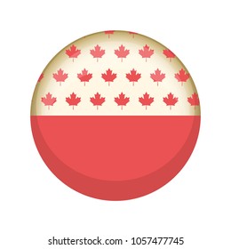 Retro Canada campaign button