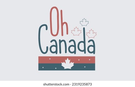  Retro Canada Day Sublimation Design Bundle
