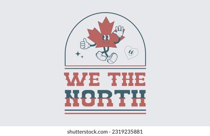 Retro Canada Day Sublimation Design Bundle