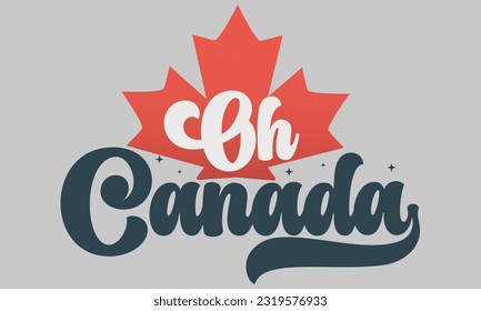 Retro Canada Day Sublimations-Designs