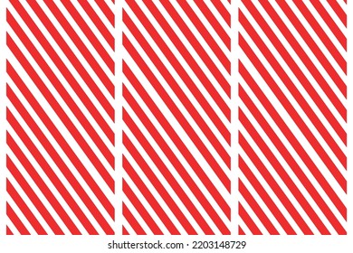 retro candy cane shop backdrop vintage holiday gift box card tag wrapping paper tilt striped white red illusion christmas background holidays vector art